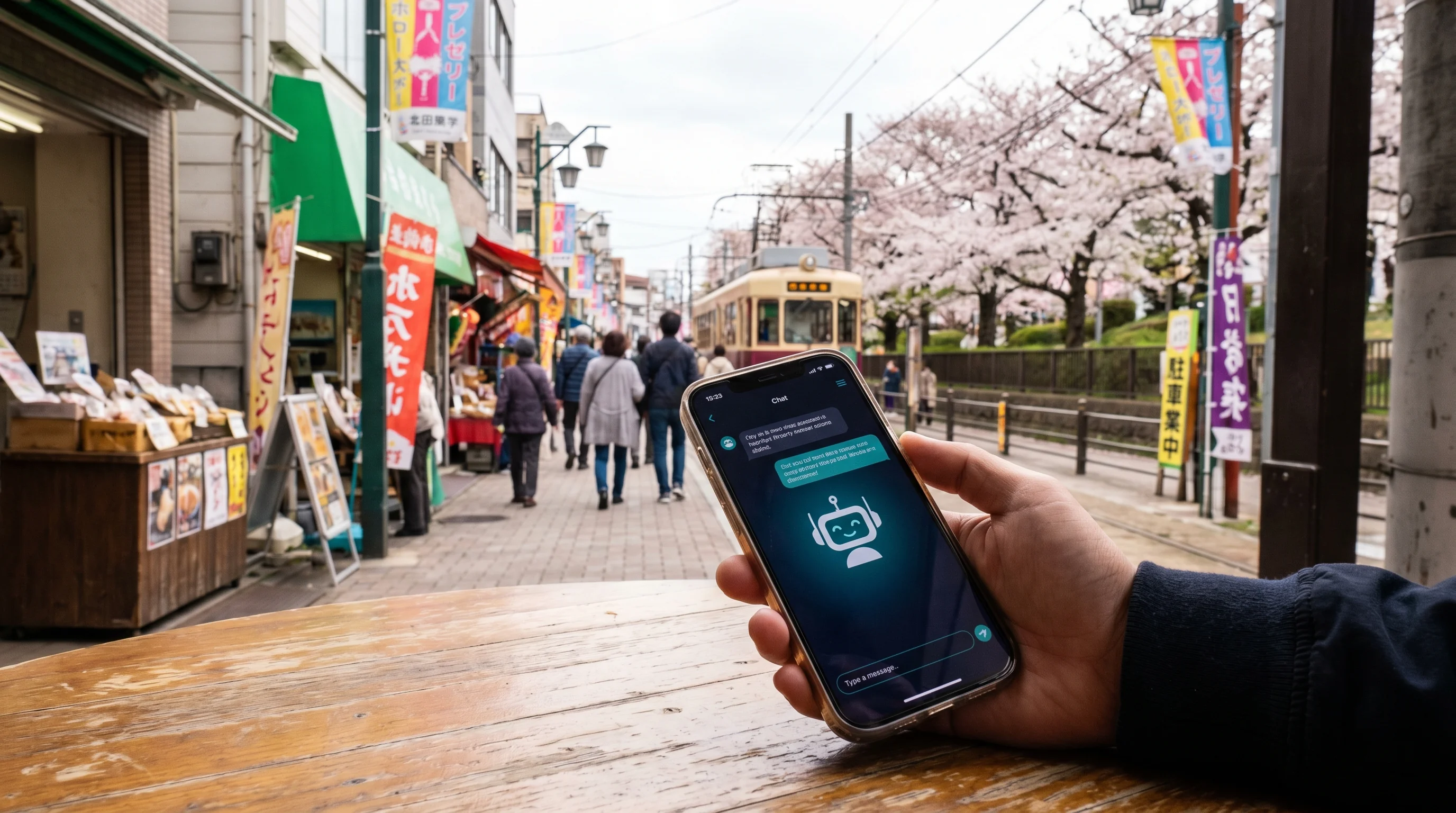 北区の街並み / 店舗集客のAI検索最適化（AIO）のイメージ