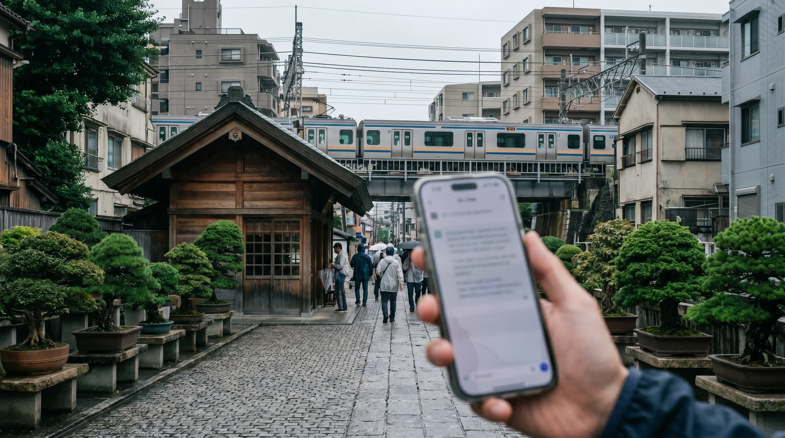 埼玉県の街並み / 店舗集客のAI検索最適化（AIO）のイメージ